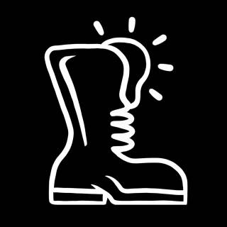 Ben 'LeBoot' LeBoutillier's boot logo Boot logo for Stories of Symmetry host Ben 'LeBoot' LeBoutillier