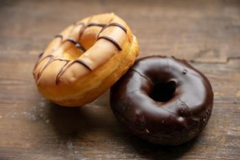 Two donuts